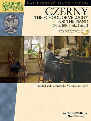 Carl Czerny - The School of Velocity for the Piano, Opus 299 - Books 1 & 2 (Book/Online Audio) by Czerny, Carl