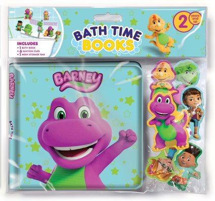 Mattel Barney Bath Time Books by Phidal Publishing