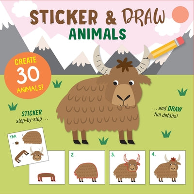 Sticker and Draw - Animals by 