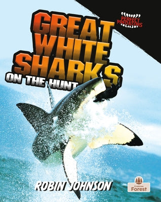 Great White Sharks on the Hunt by Johnson, Robin