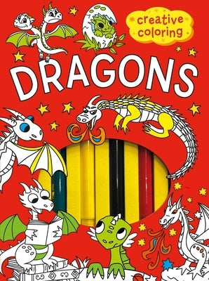 Creative Coloring: Dragons Mini-Coloring Kit by Weldon Owen