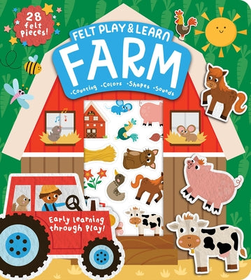 Felt Play & Learn Farm by Barker, Alice