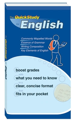 English - Grammar, Writing, Style & Misspelled Words: A Quickstudy Reference Tool by Barcharts Inc