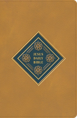 CSB Jesus Daily Bible, Camel Leathertouch: Guided Readings Showing Christ Throughout Scripture by Milioni, Dwayne