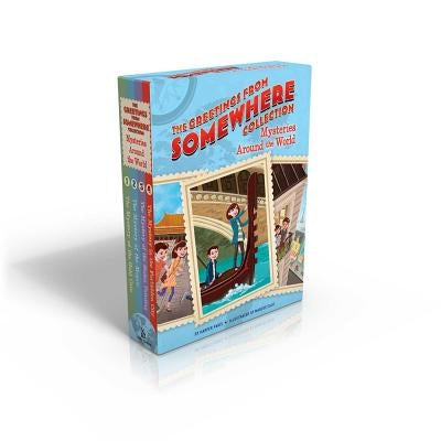 The Greetings from Somewhere Collection (Boxed Set): Mysteries Around the World: The Mystery of the Gold Coin; The Mystery of the Mosaic; The Mystery by Paris, Harper