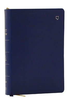 Net Bible, Full Notes Edition (Net, Blue Leathersoft, Comfort Print, Thumb Indexed): Holy Bible by Thomas Nelson