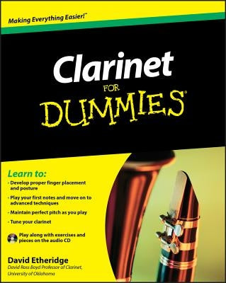 Clarinet for Dummies [With CD (Audio)] by Etheridge, David