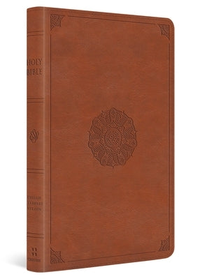 ESV Large Print Thinline Bible (Trutone, English Saddle, Emblem Design) by Esv Bibles