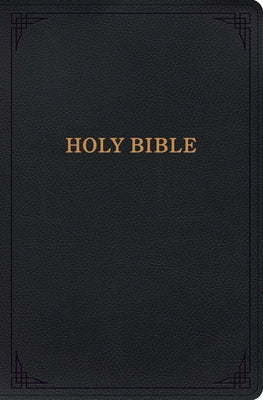 KJV Holy Bible, Giant Print with Cross-References, Black Leathertouch by Holman Bible Publishers