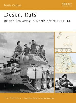 Desert Rats: British 8th Army in North Africa 1941-43 by Moreman, Timothy Robert