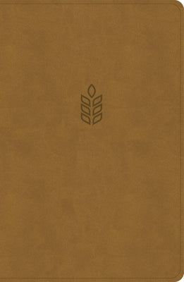 CSB Personal Size Giant Print Bible, Camel Suedesoft Leathertouch, Indexed by Csb Bibles by Holman