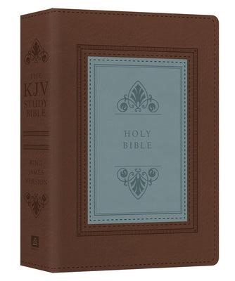 The KJV Study Bible - Large Print - Indexed [teal Inlay] by Barbour Bibles