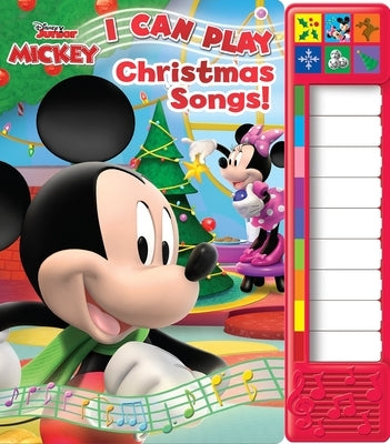 Disney Junior Mickey Mouse Clubhouse: I Can Play Christmas Songs! Sound Book [With Battery] by Pi Kids