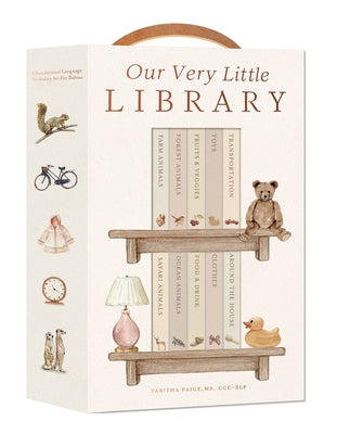 Our Very Little Library Board Book Set: A Foundational Language Vocabulary Board Book Set for Babies by Paige, Tabitha