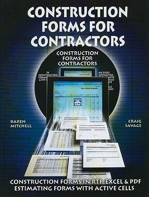 Construction Forms for Contractors [With CDROM] by Mitchell, Karen