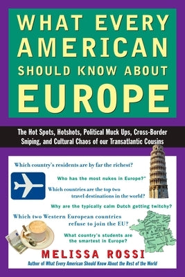 What Every American Should Know about Europe: The Hot Spots, Hotshots, Political Muck-Ups, Cross-Border Sniping, and Culturalchaos of Our Transatlanti by Rossi, Melissa