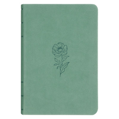 KJV Bible Compact Faux Leather, Teal by Christian Art Gifts