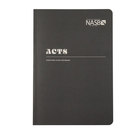 NASB Scripture Study Notebook: Acts: NASB by Steadfast Bibles