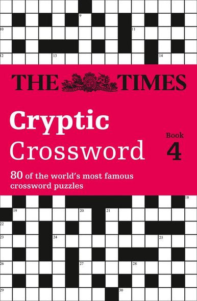 The Times Cryptic Crossword Book 4: 80 world-famous crossword puzzles by Laws, Mike