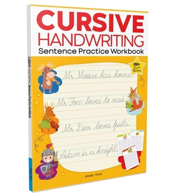 Cursive Handwriting: Sentence: Practice Workbook for Children by Wonder House Books