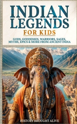 Indian Legends For Kids: Gods, Goddesses, Warriors, Sages, Myths, Epics & More From Ancient India by Alive, History Brought