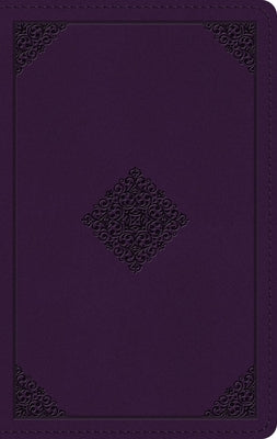 ESV Giant Print Personal Size Bible, Red Letter (Trutone, Lavender, Ornament Design) by Esv Bibles