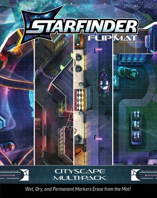 Starfinder Flip-Mat: Cityscape Multi-Pack by Mammoliti, Damien