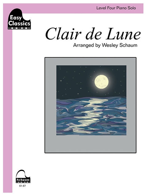 Clair de Lune: Sheet by Debussy, Claude
