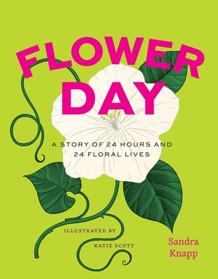 Flower Day: A Story of 24 Hours and 24 Floral Lives by Knapp, Sandra