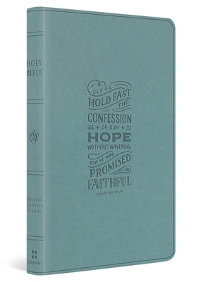 ESV Large Print Value Thinline Bible (Trutone, Paris Sky, Hebrews 10:23 Design) by Esv Bibles