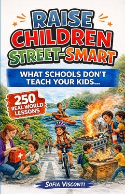 Raise Children Street-Smart - What Schools Don't Teach Your Kids: 250 Real World Lessons to Build Confident, Independent, Resilient Kids with the Life by Visconti, Sofia