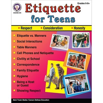 Etiquette for Teens by Cameron, Schyrlet