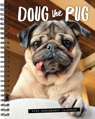 Doug the Pug 2026 6.5 X 8.5 Engagement Calendar by Mosier, Leslie