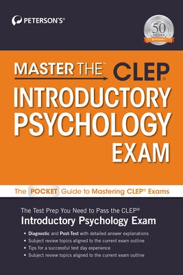 Master The(tm) Clep(r) Introductory Psychology Exam by Peterson's, Peterson's