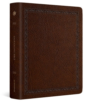 ESV Journaling Bible (Bonded Leather, Mocha, Threshold Design) by Esv Bibles