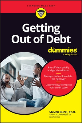 Getting Out of Debt for Dummies by Bucci, Steven
