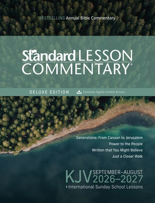 KJV Standard Lesson Commentary(r) Deluxe Edition 2026-2027 Large Print Reproducible Activity Pages Digital Greek/Hebrew Lexicons Digital Bible Diction by Standard Publishing