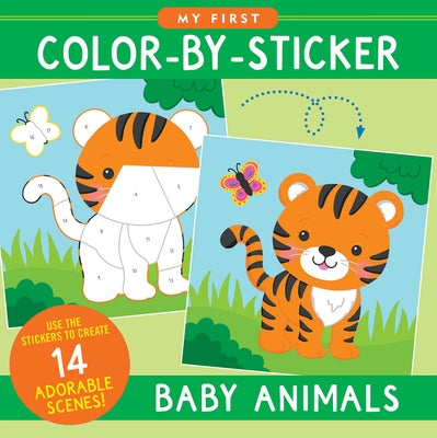 My First Color-By-Sticker Book - Baby Animals (14 Scenes) by 