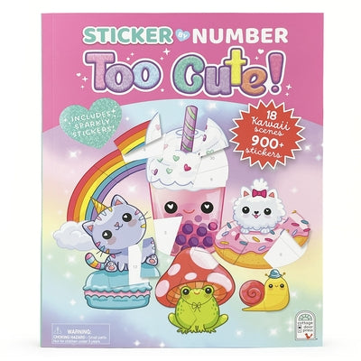 Sticker by Number Too Cute! by Cottage Door Press