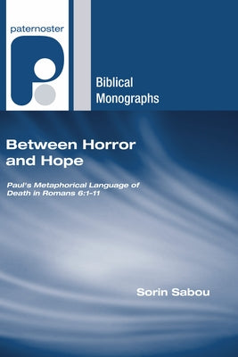 Between Horror and Hope by Sabou, Sorin