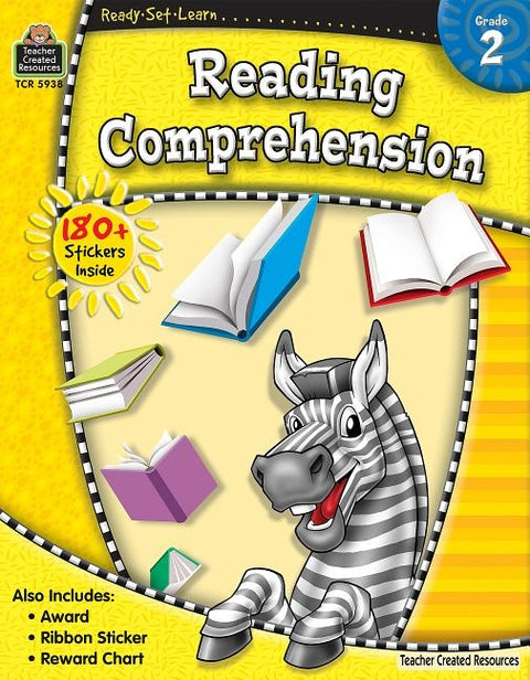 Ready-Set-Learn: Reading Comprehension Grd 2 [With 180+ Stickers] by Teacher Created Resources