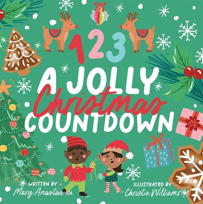123 a Jolly Christmas Countdown Board Book by Williams, Christie