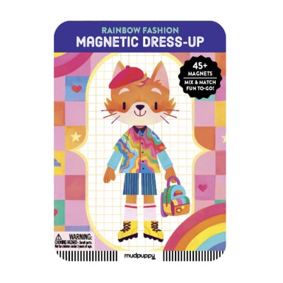 Rainbow Fashion Magnetic Dress-Up by Mudpuppy