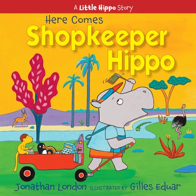 Here Comes Shopkeeper Hippo by London, Jonathan