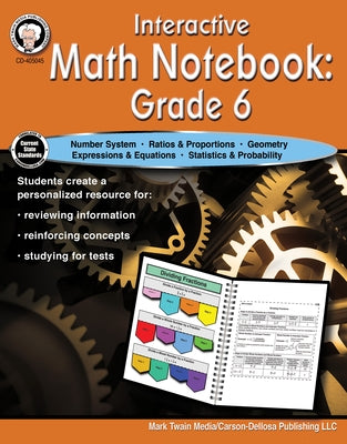 Interactive Math Notebook Resource Book, Grade 6 by Cameron
