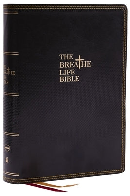 The Breathe Life Holy Bible: Faith in Action (Nkjv, Black Leathersoft, Thumb Indexed, Red Letter, Comfort Print) by Jenkins, Michele Clark