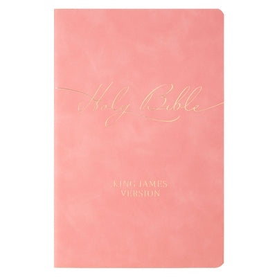 KJV Bible Gift Faux Leather, Pink by Christian Art Gifts