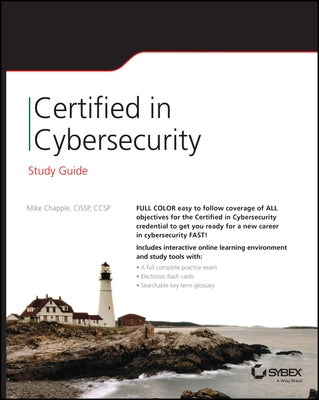 CC Certified in Cybersecurity Study Guide by Chapple, Mike