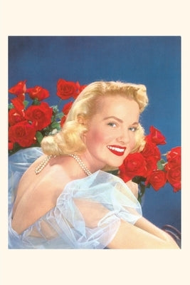 Vintage Journal Fifties Blonde with Roses by Found Image Press
