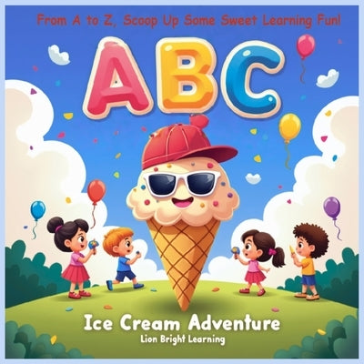 ABC Ice Cream Adventure: From A to Z, Scoop Up Some Sweet Learning Fun! by Learning, Lionbright